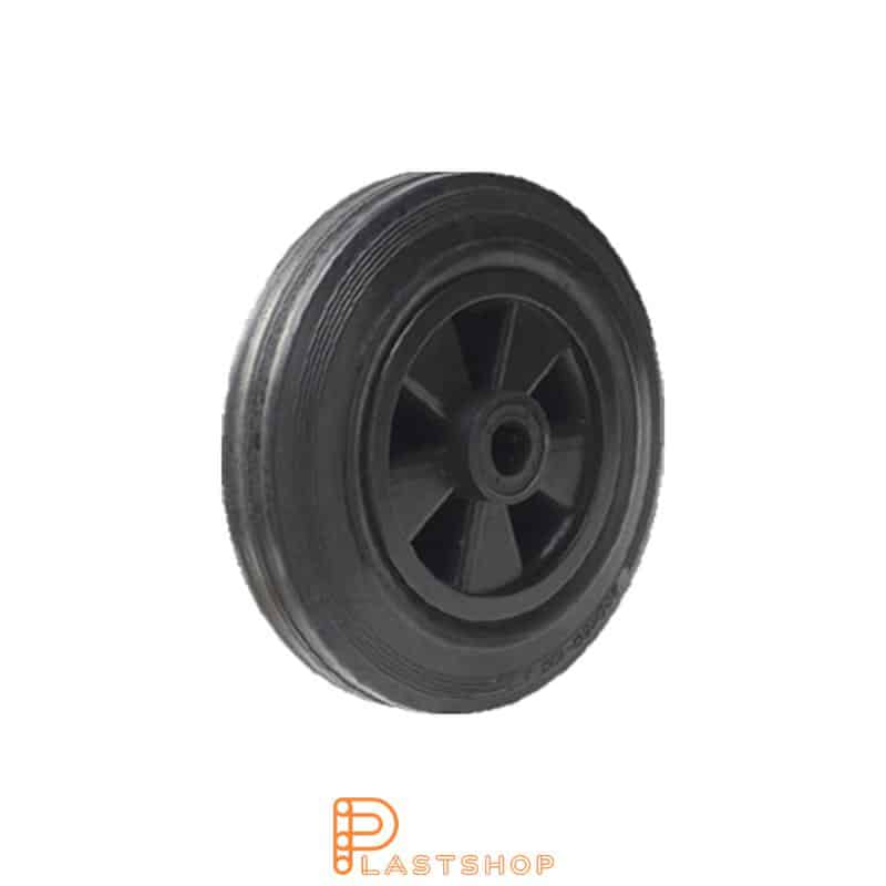 Hjul PP/gummi 125 mm 100 kg, svart bana