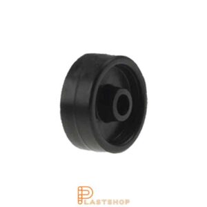 Hjul PP 30 mm 25 kg, svart bana