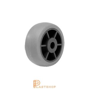 Hjul PP/TPE 40 mm 40 kg, grå bana