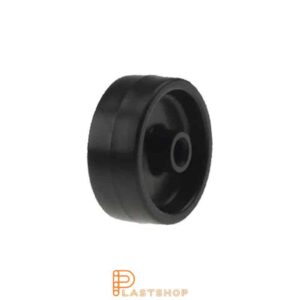 Hjul PP 40 mm 40 kg, svart bana