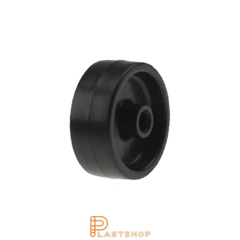 Hjul PP 40 mm 40 kg, svart bana