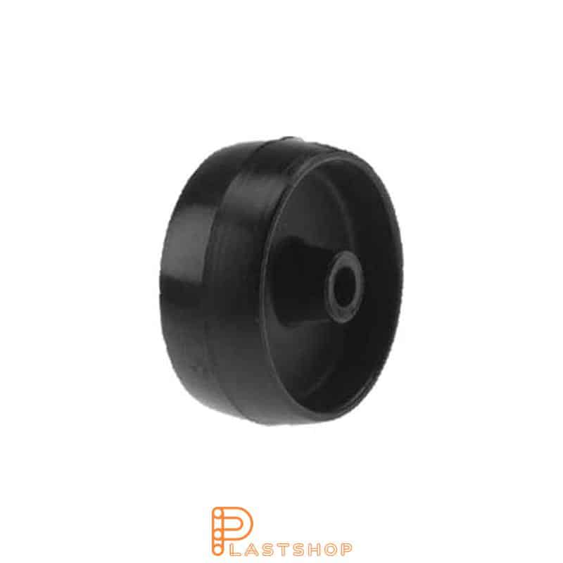Hjul PA6 45 mm 40 kg, svart bana