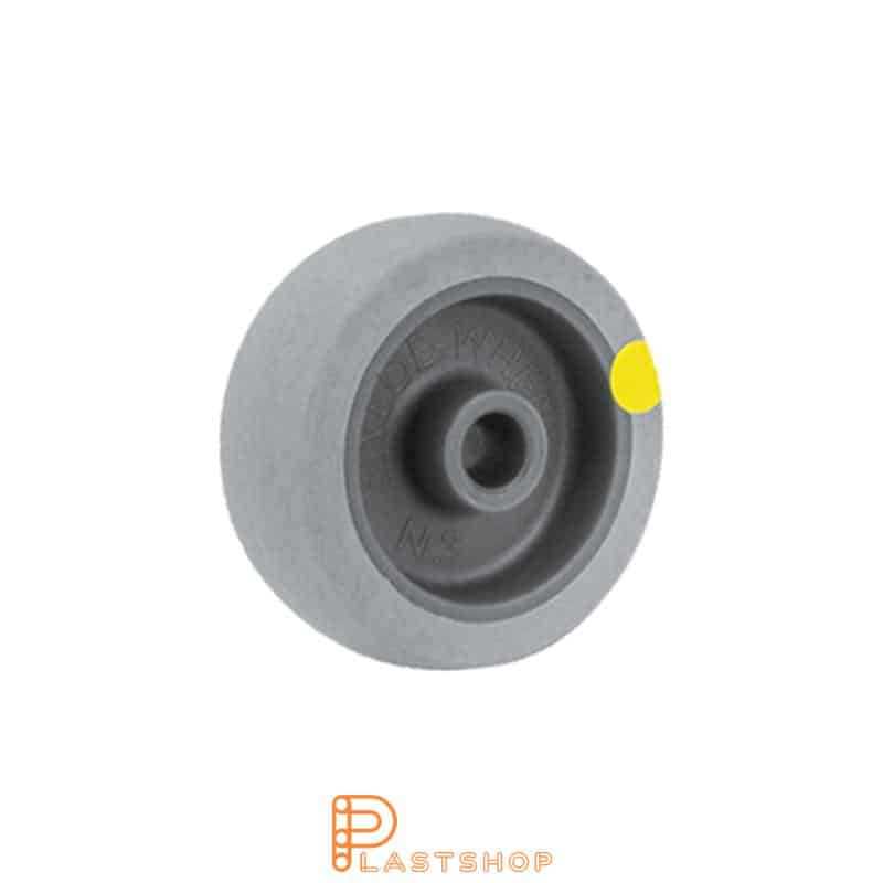 Hjul PP/TPE 50 mm 40 kg, grå bana