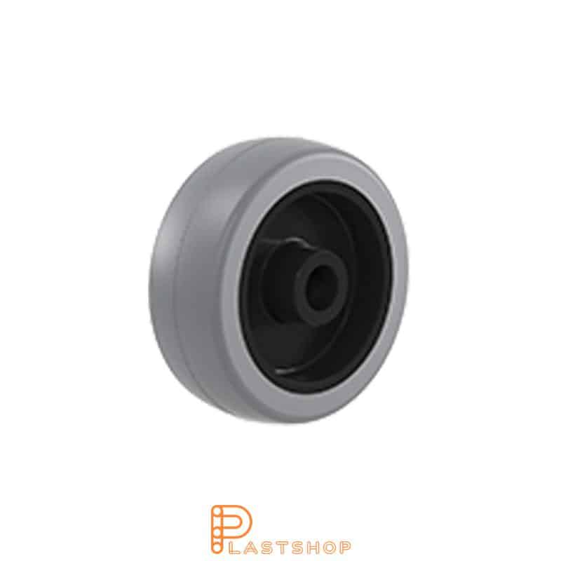 Hjul PP/TPE 50 mm 40 kg, grå bana