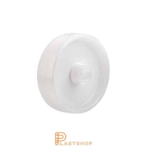 Hjul PP 75 mm 45 kg, naturfärgad bana