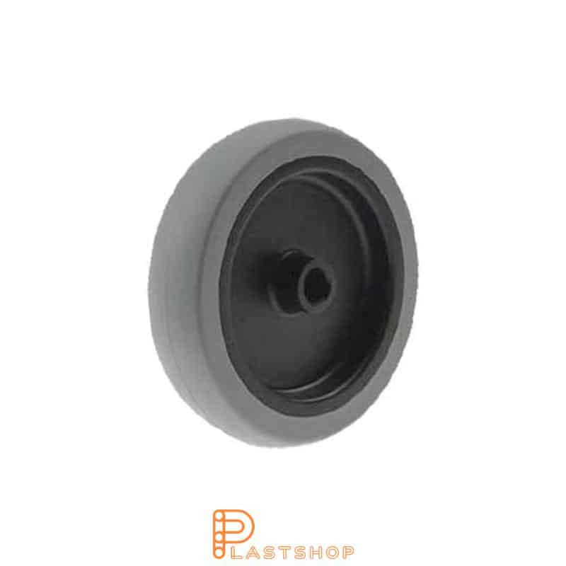 Hjul PP/TPE 100 mm 55 kg, grå bana