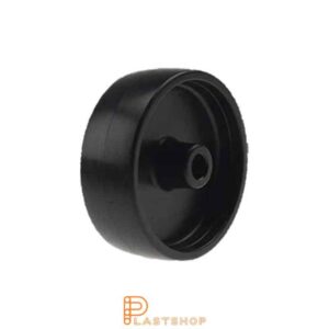 Hjul PP 100 mm 50 kg, svart bana