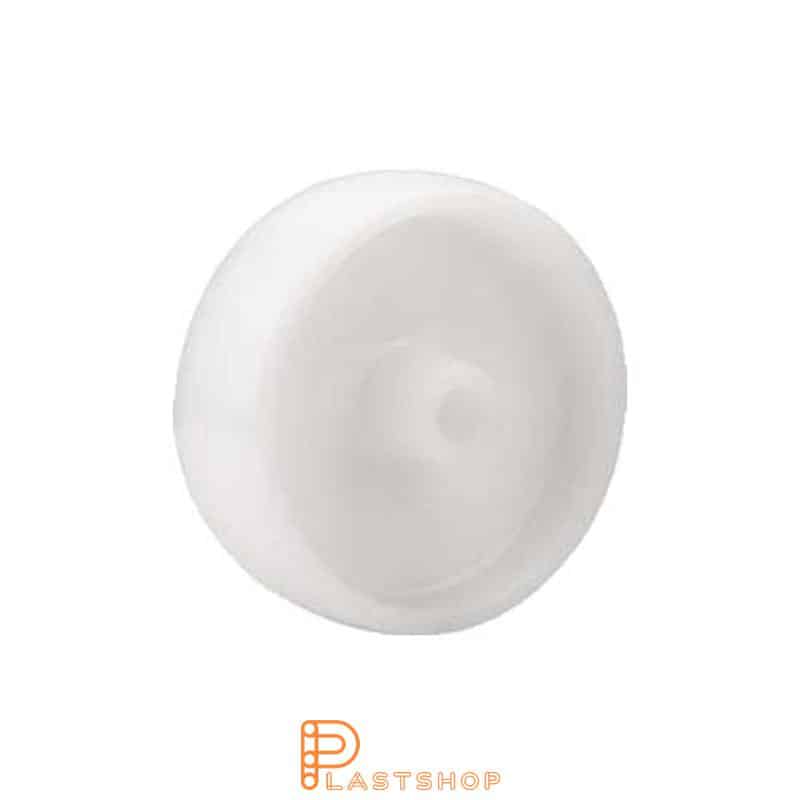 Hjul PP 100 mm 150 kg, naturfärgad bana