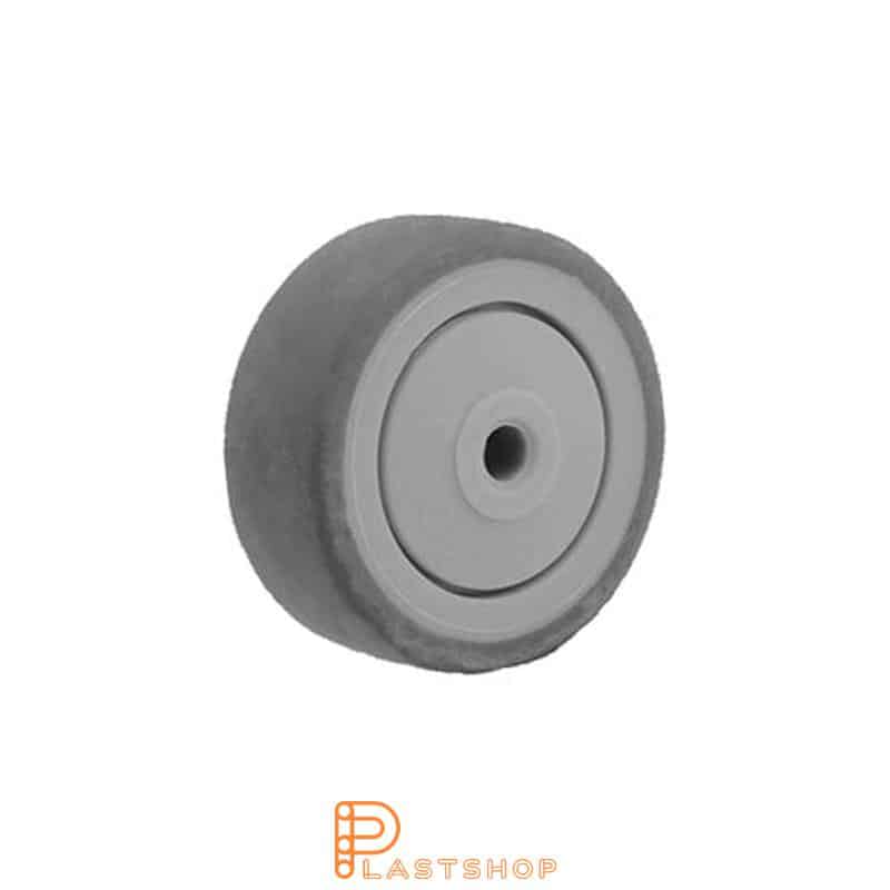Hjul PP/TPE 50 mm 50 kg, grå bana