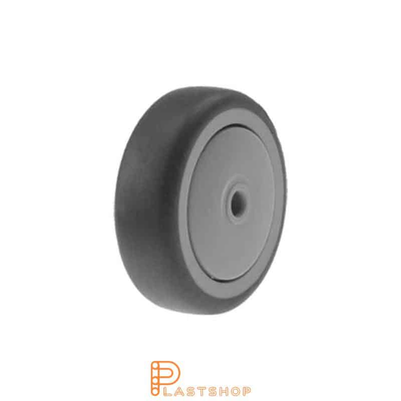 Hjul PP/TPE 75 mm 70 kg, grå bana