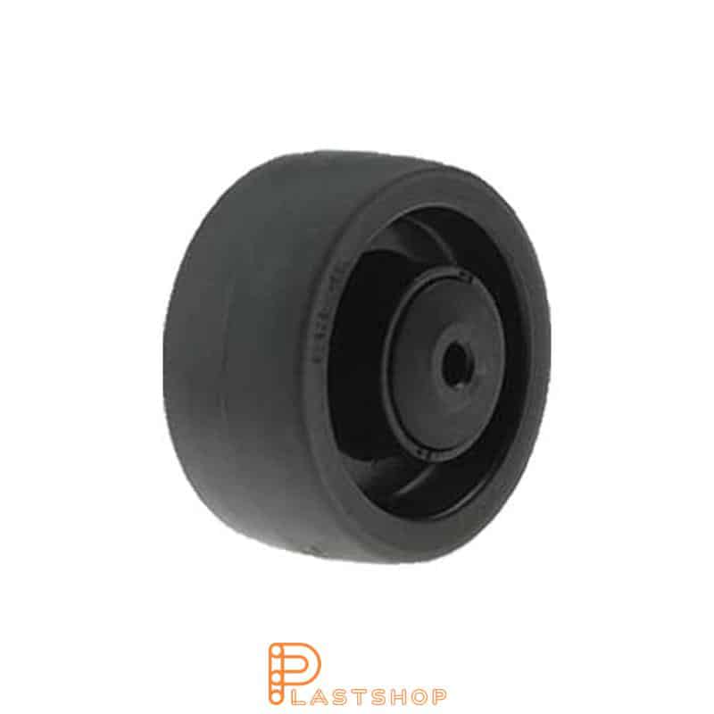 Hjul PA6/PUR 100 mm 225 kg, grå bana