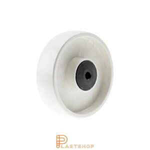 Hjul PP 100 mm 170 kg, naturfärgad bana