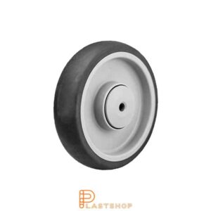 Hjul PP/TPE 125 mm 100 kg, grå bana