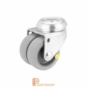 Länkhjul LC-D-ESD PP/TPE 50/70, 70 kg, GL, grå bana