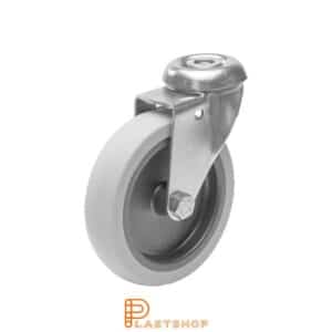 Länkhjul LC-RF PP/TPE 100/120, 55 kg, GL, grå bana