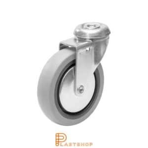 Länkhjul LC PP/TPE 100/120, 55 kg, GL, grå bana