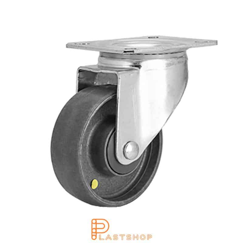 Länkhjul LP-ESD PA6 100/132, 170 kg, KL, grå bana