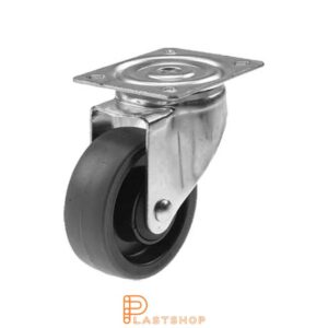 Länkhjul LP PA6/PUR 100/132, 225 kg, KL, grå bana