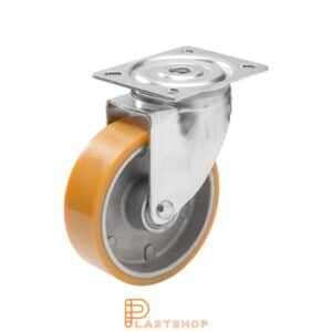 Länkhjul LP ALU/PUR 125/157, 160 kg, DKL, orange bana