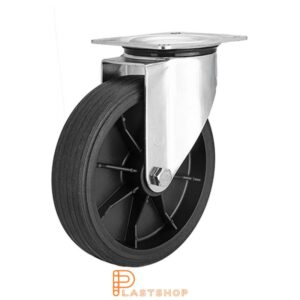Länkhjul LP PP/ReGum 200/235, 120 kg, GL, svart bana