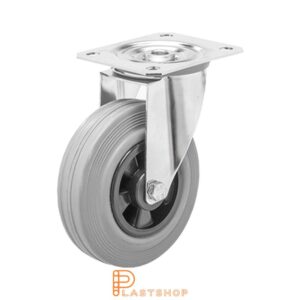 Länkhjul LP-RF PP/Gummi 200/240, 205 kg, GL, grå bana