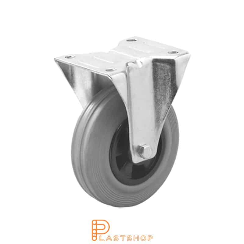 Fast bygel FP PP/Gummi 100/128, 70 kg, RL, grå bana