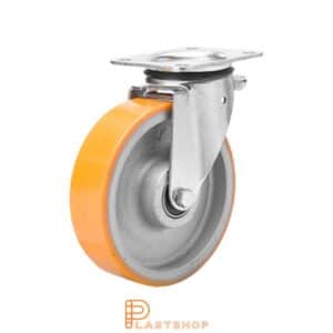 Länkhjul LP GJ/PUR 125/165,5, 400 kg, DKL, orange bana