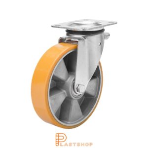 Länkhjul LP ALU/PUR 150/191, 400 kg, DKL, orange bana