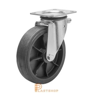 Länkhjul LP PP/ReGum 250/290, 130 kg, GL, svart bana