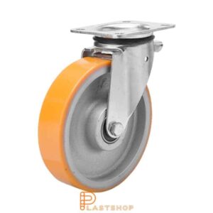 Länkhjul LP GJ/PUR 250/290, 400 kg, DKL, orange bana