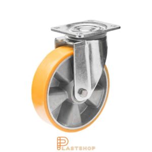 Länkhjul LP ALU/PUR 150/194, 550 kg, DKL, orange bana