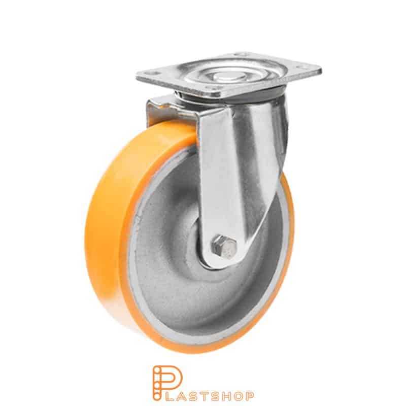 Länkhjul LP GJ/PUR 150/194, 700 kg, DKL, orange bana