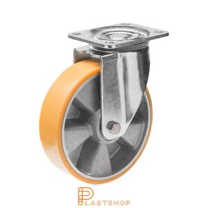 Länkhjul LP ALU/PUR 200/239, 800 kg, DKL, orange bana