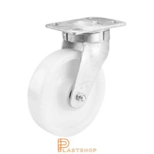 Länkhjul LP PA6 200/250, 1000 kg, DKL, vit bana