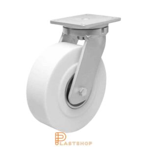 Länkhjul LP PA6 G 250/314, 3000 kg, DKL, vit bana