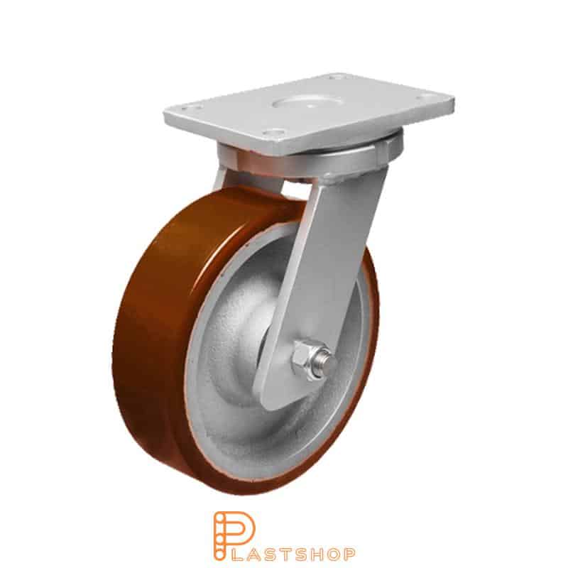 Länkhjul LP GJ/PUR 150/212, 1000 kg, DKL, orange bana