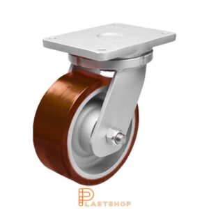 Länkhjul LP GJ/PUR 200/280, 1800 kg, DKL, röd bana