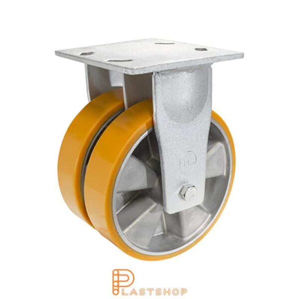 Fast bygel FP-D ALU/PUR 150/200, 1100 kg, DKL, orange bana