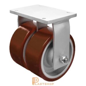 Länkhjul LP-D GJ/PUR 400/495, 6300 kg, DKL, orange bana