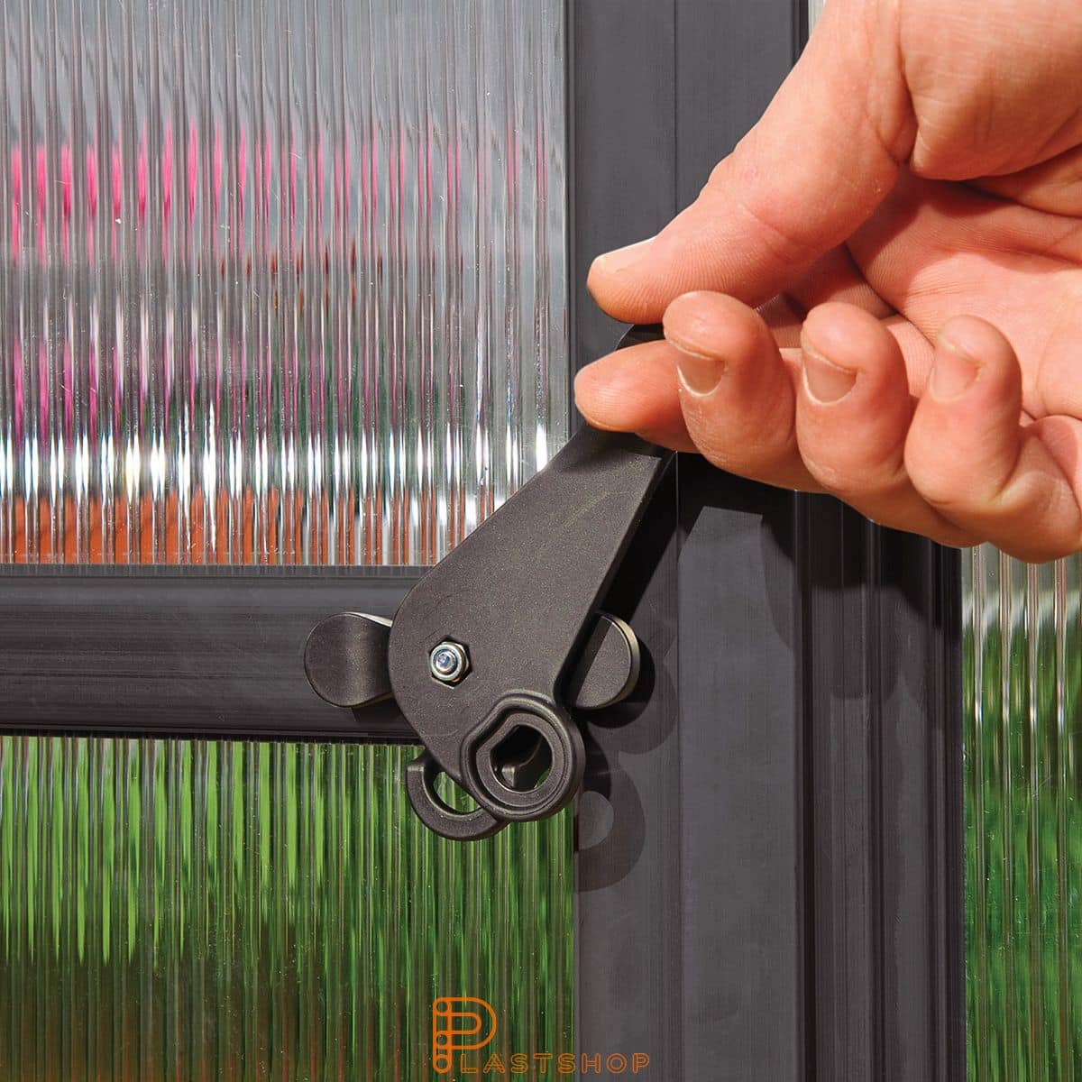 Växthus Mythos 5.7 m², grå