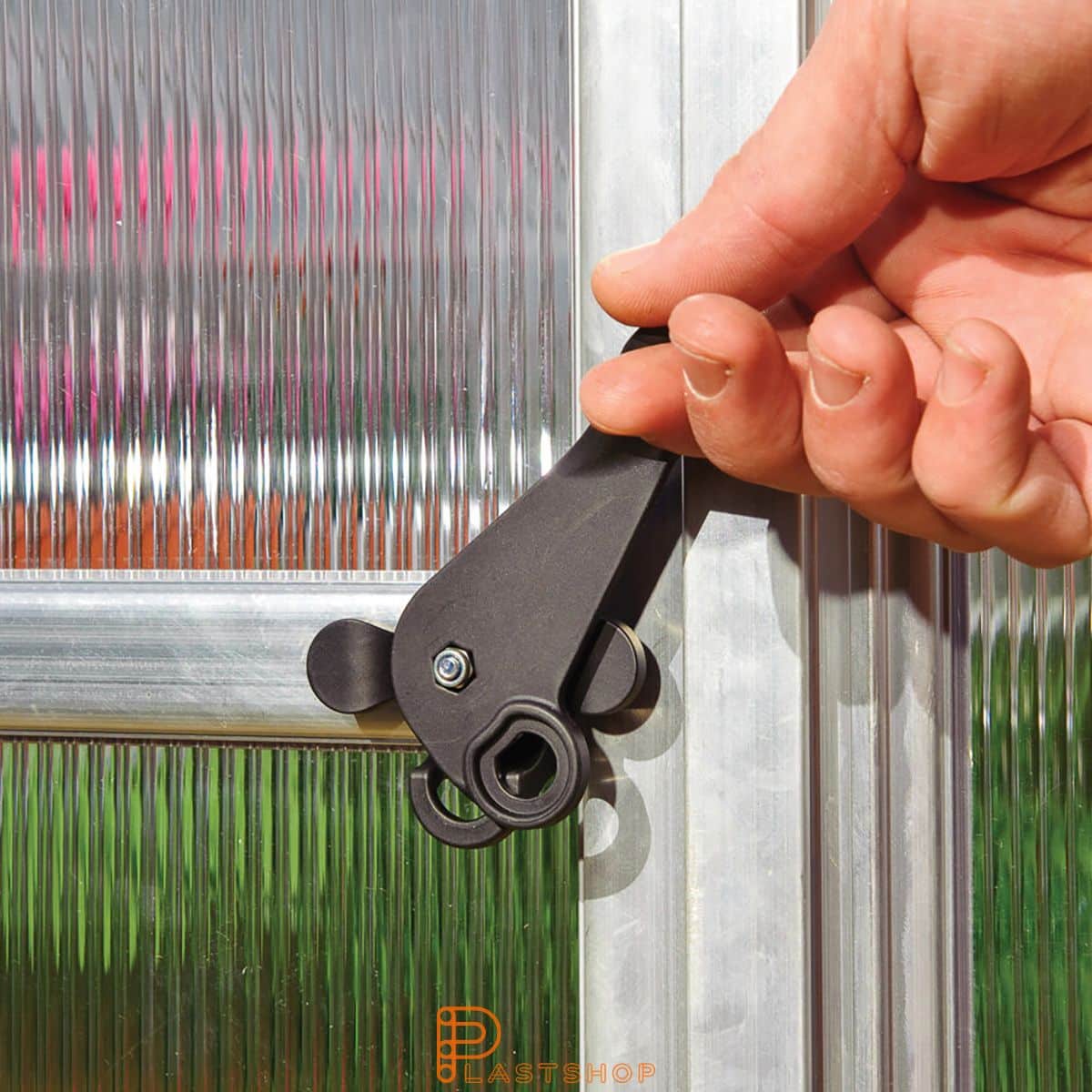 Växthus Mythos 5.7 m², silver